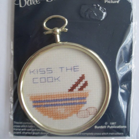 Lot of 5 Vintage 1987 Dale Burdett Framed Country Cross Stitch Kits NEW SEALED - Picture 3 of 12